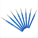 8 x Metal Knitting Needles Crochet Hooks Kits With Ergonomic Grips 0.6-1.7 GUA