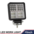 1pc 177W 6000K LED Work Light Bar Flood Spot Beam Offroad SUV Driving Fo WVZ