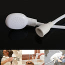 Dog Shower Head Spray Drain Strainer Bath Hose Sink Washing Hair Pet Lave Water