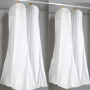 Large Wedding Dress Bridal Gown Garment Breathable Cover Storage Bag Zipper Nvb