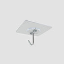 8PCS Adhesive Wall Hooks Heavy Duty Stick On Strong Waterproof Ceiling Hanger il
