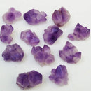 1 Package Natural Amethyst Geode Crystal Quartz Amethyst Cluster Specimen CBK
