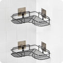 Triangular Shower Caddy Shelf Bathroom Wall Corner Rack Storage Organize DPN
