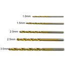 50pcs HSS Quick Change Hex Shank Titanium Cobalt Coated Drill Bit Set 3 VFT