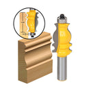 1/2" Shank Fish-shaped Router Bit Carving Mold Mill Cutter Woodwork Tool Durable