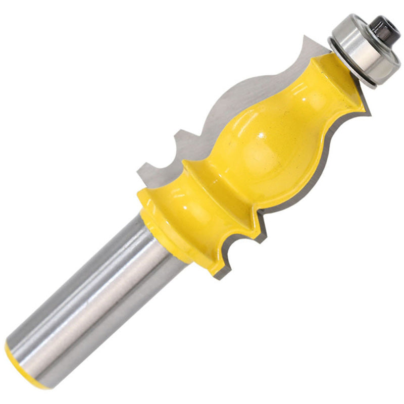 1/2" Shank Fish-shaped Router Bit Carving Mold Mill Cutter Woodwork Tool Durable