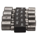 9pcs Metric Socket 5mm-13mm Hex Nut Driver Adapter Drill Bit Kit Hand To KDY