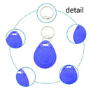 10pcs T5577 125KHZ Writable ID Cards Keyfobs Card Copy Plastics Key Tags