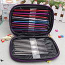 Crochet Hooks 22 in 1 Kit Crochet Tools Knit Needles Sewing Weaving Cra Z FYI