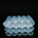 100pcs 27/30mm Coin Storage Box Clear Plastic Round Display Case Album Ca XCL