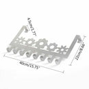 Over Door Hanger 8 Hooks for Clothes Coat Hats Holder Rack Stainless Steel RAA