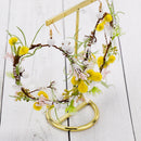 Mori Girl Flower Earrings European and American wedding jewelry coprica BLU