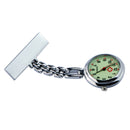 Luminous Pocket Watch Nurse Nursing Chain Brooch Glow in Dark Dial Pendant
