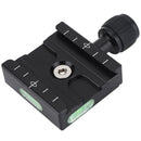 Clamp Quick Release Plate For Arca SWISS RRS BENRO Tripod Monopod 50*5 PJW