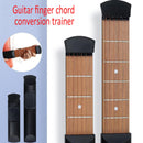 Portable Travel Acoustic Wooden Pocket Guitar Trainer Chord Practice to YYQ