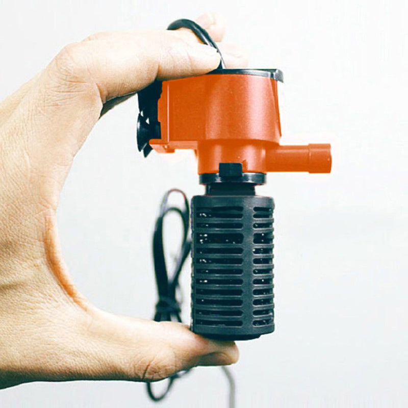 Aquarium Internal Filter Multi-Function Oxygen Pump Fish Tank 300L/H Useful WCZ