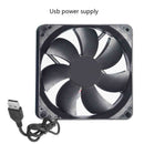 USB Case Fan 120mm Silent Computer Fans USB Powered 5V PC Cooling Fan iuo