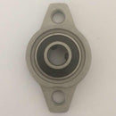 FL08 8mm Bore Zinc Alloy 2-Bolt Self-aligning Flange Mounted Ball Bearing 1 pc