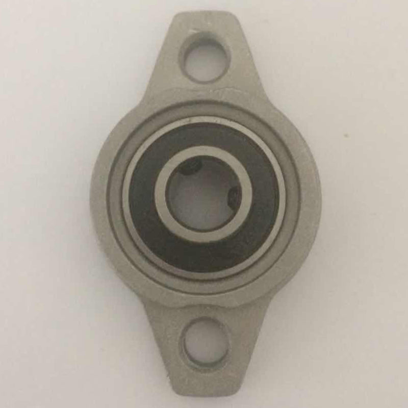 FL08 8mm Bore Zinc Alloy 2-Bolt Self-aligning Flange Mounted Ball Bearing 1 pc