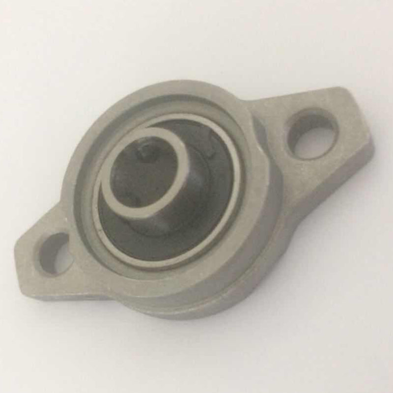 FL08 8mm Bore Zinc Alloy 2-Bolt Self-aligning Flange Mounted Ball Bearing 1 pc