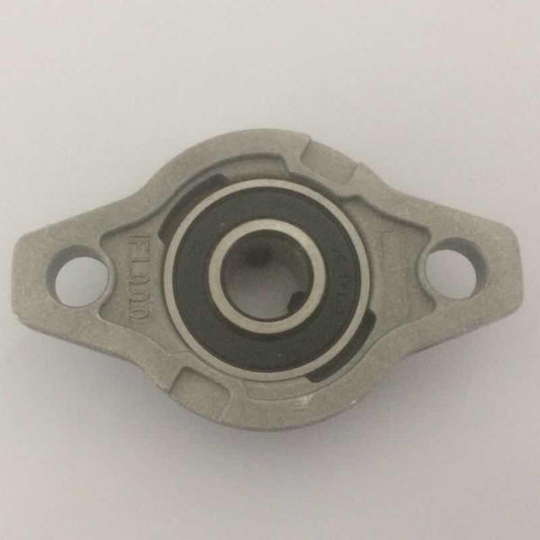 FL08 8mm Bore Zinc Alloy 2-Bolt Self-aligning Flange Mounted Ball Bearing 1 pc