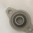 FL08 8mm Bore Zinc Alloy 2-Bolt Self-aligning Flange Mounted Ball Bearing  VEO
