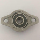 FL08 8mm Bore Zinc Alloy 2-Bolt Self-aligning Flange Mounted Ball Bearing 1 pc