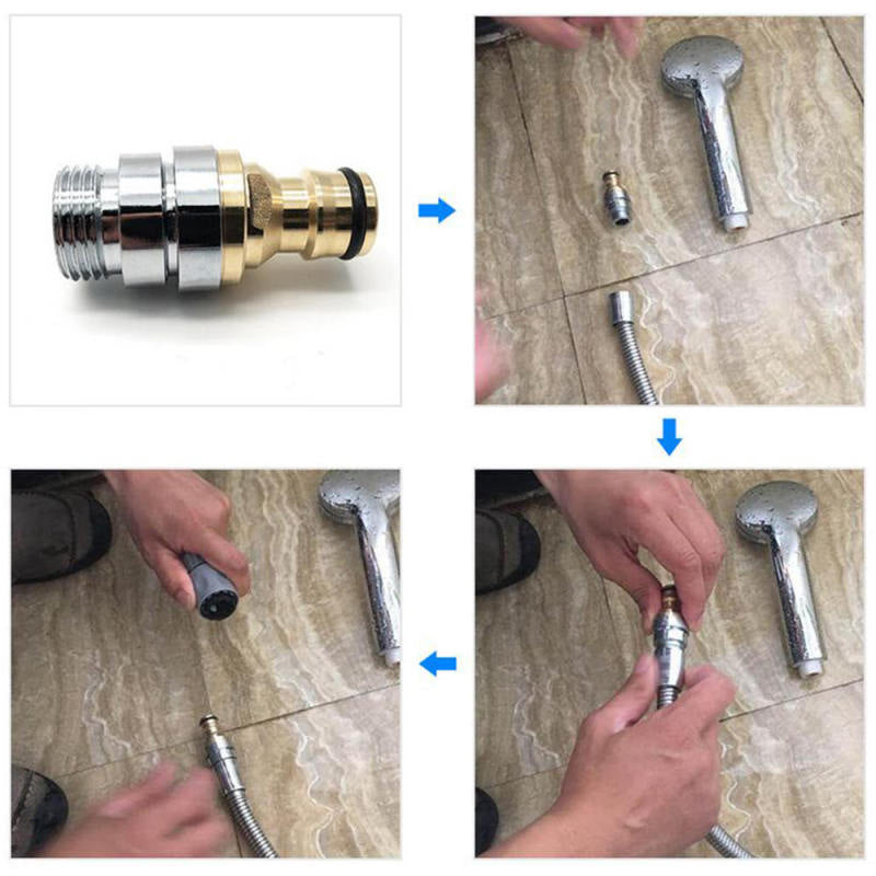 Bathing Device Shower Nozzle Multifunctional Cleaning Massager Brush UTA