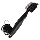 1x New RED Groove Cleaning Brush Double-Side Keychain Golf Ball Club Cue BNR