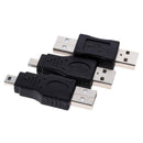 12Pcs/Set USB 2.0 A Male To Female Micro-B Mini-B Changer Converter Adapter