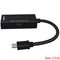 Micro USB Male to HDMI Female Adapter Cable Cord for Cell Phone Tablet New HOZ