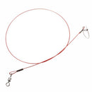 Lot 10 Pcs 50cm Fishing Trace Lures Leader Stainless Steel Wire Fishing Line