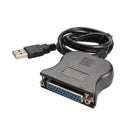 New USB To 25 Pin DB25 Parallel Printer Cable Adapter Pc 2.0 Standard G JTV