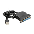New USB To 25 Pin DB25 Parallel Printer Cable Adapter Pc 2.0 Standard G JTV