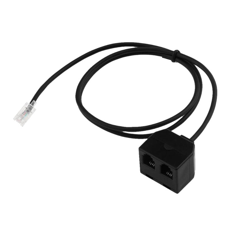 2 Female RJ9 4p4c Revolution Telephone Line Adapter Cable 65cm GJF MEQ