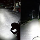 2 PCS Motorcycle Spot Fog Light Headlight Waterproof 6 LED Front Head Lamp Bulb