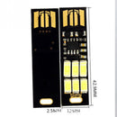 5 LED Highlight Touch Mobile USB Light Fingerprint Dimming Outdoor Sens IRF