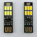 5 LED Highlight Touch Mobile USB Light Fingerprint Dimming Outdoor Sens IRF
