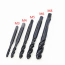 5pcs M3 M4 M5 M6 M8 Nitride Screw Tap Metric Spiral Hand Thread Screw T GYE