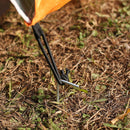 8pcs Camping Stake Nail Metal Steel Tent Hook Peg Hiking Survival Tool DSY IHD