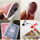 1 Boxed Red Color Decks Bicycle Prestige Poker Playing Cards 100% Plasti OYE
