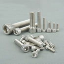 200PCS M6 M8 M10 M12 Stainless Steel Metric Hex Socket Cap Head Screws Bolt QZN