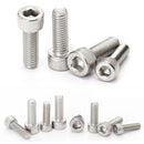 200PCS M6 M8 M10 M12 Stainless Steel Metric Hex Socket Cap Head Screws Bolt QZN