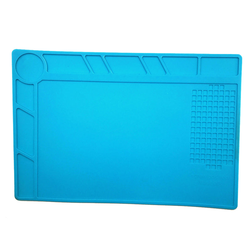 Silicone Pad Desk Mat Anti Static Solder Repair Heat Insulation Magnet BQY