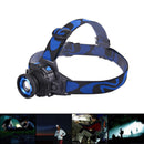 Strong Headlight HeadLamp LED Bright Rainproof 350 Lumens 200M USB Direct New