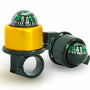 3pcs Compass Bicycle Bell Ring Mountain Bike Cycling Alarm Horn Handleba WUW