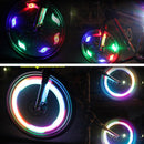 5x Spoke Wire Tire Tyre Wheel LED Bright Light Lamp Colorful Bicycle C WNZ