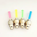 10pcs LED Bike Bicycle Wheel Tire Valve Cap Spoke Neon Light Lamp Acces FVT