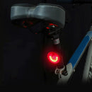 Led Bicycle Light Usb Charging Night Riding Warning Light Bicycle Tail Lig NEW