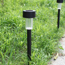 Outdoor Solar LED Lawn Light Small Tube Light Pathway Landscape Garden Yard Lamp